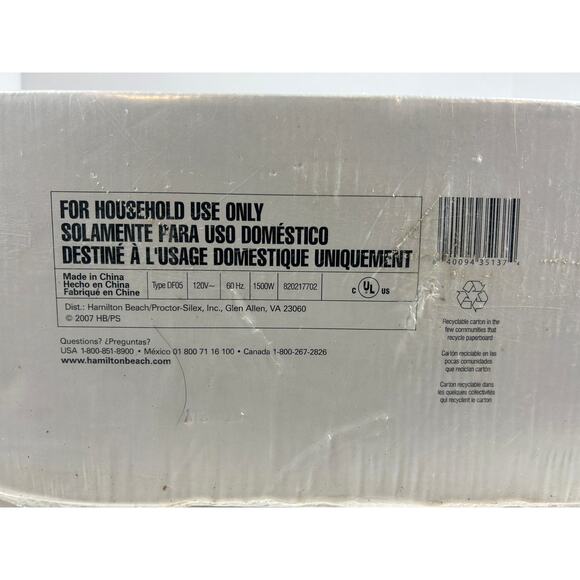 Hamilton Beach Meal Maker Multicooker 35137 New Sealed Boil Steam Fry - Picture 10 of 10